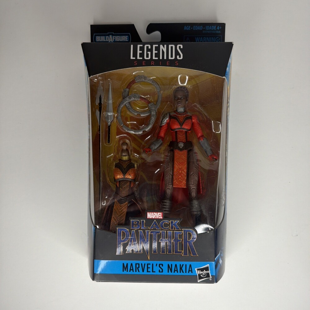 Marvel Legends Black Panther Nakia 6 in Action Figure BAF Complete 2017 Hasbro